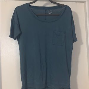 Blue old navy pocket tee